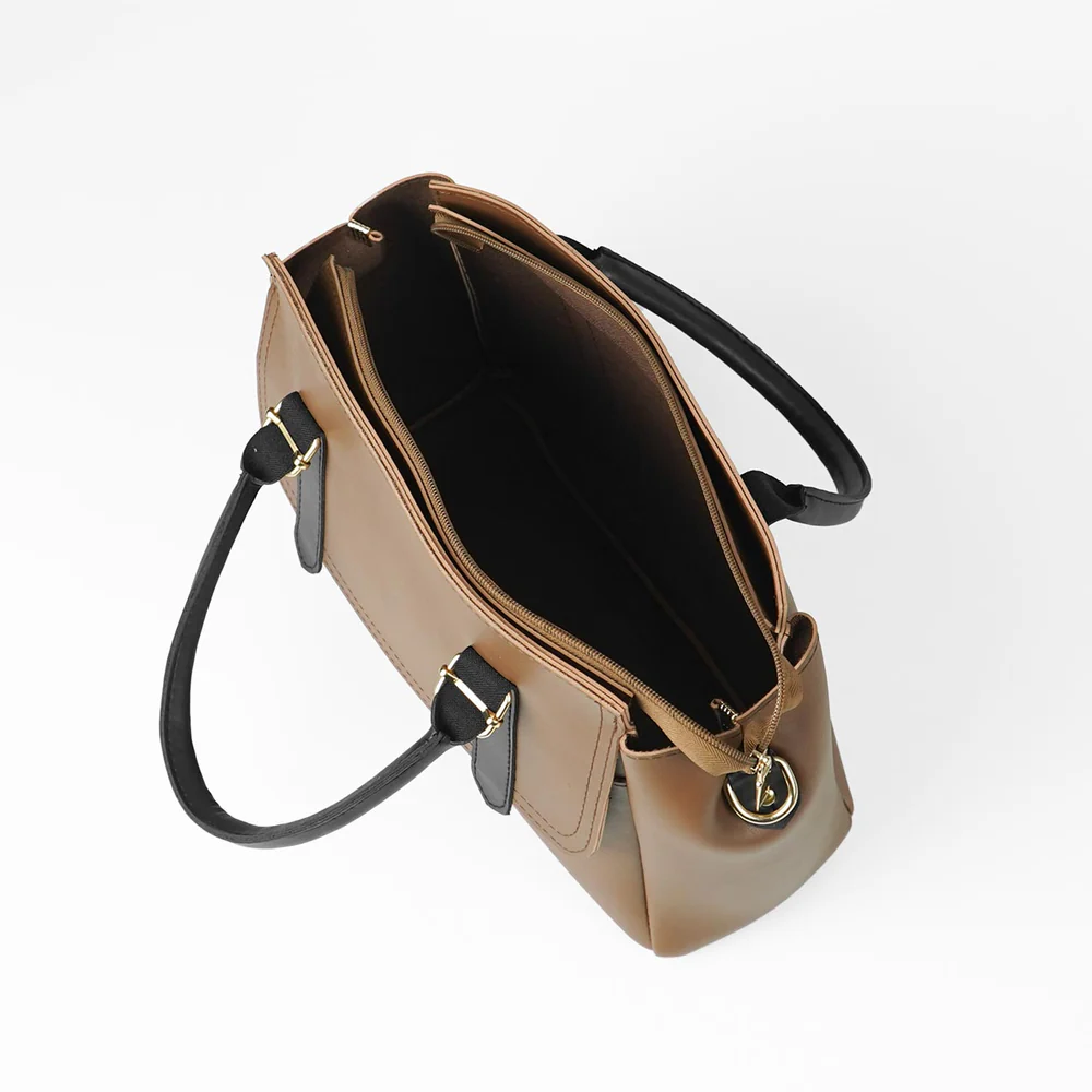 Original Design Brown Tote Bag - Image 2